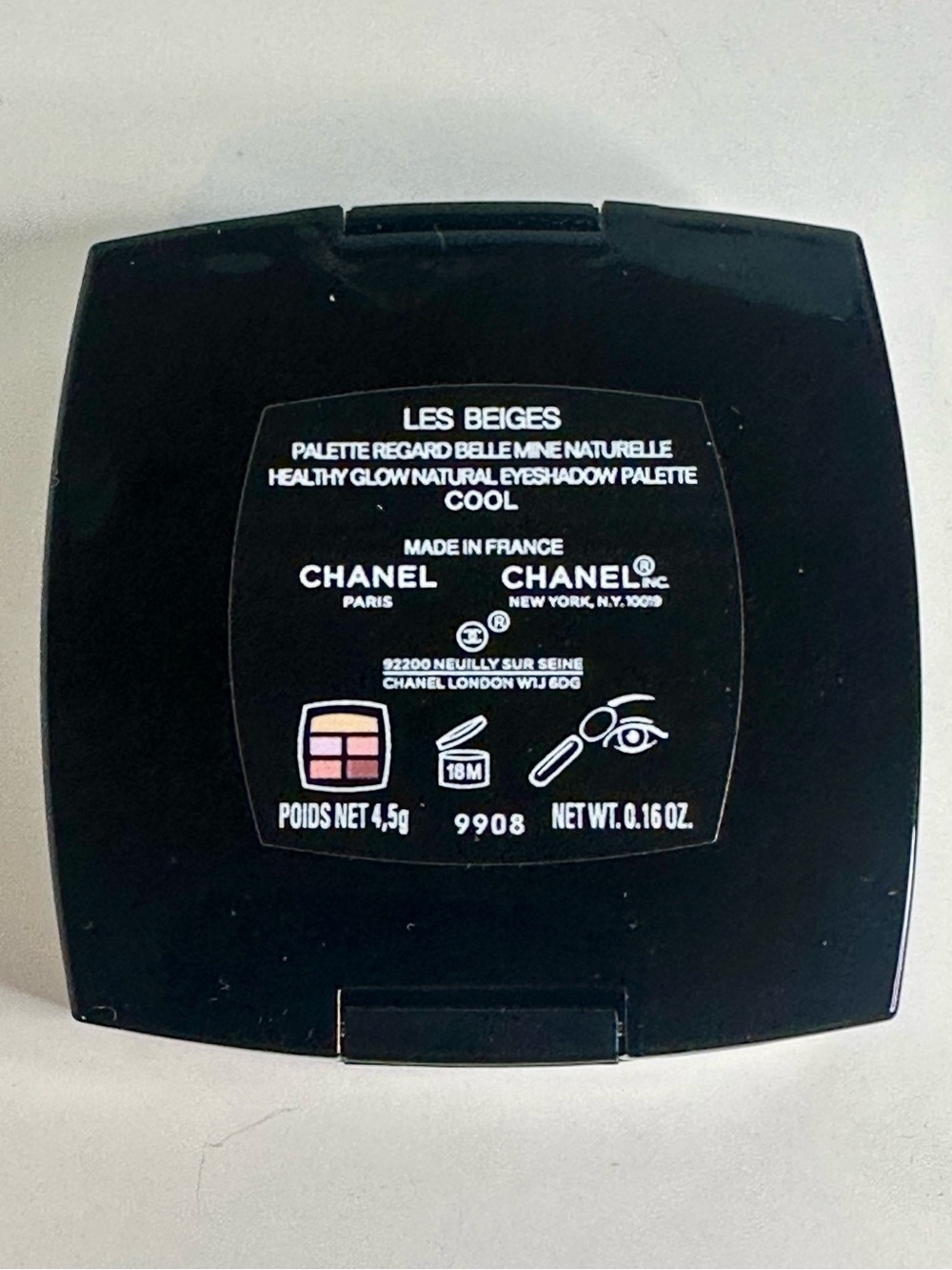 Chanel Les Beiges Healthy Glow Natural Eyeshadow Palette COOL NIB - Picture 5 of 6